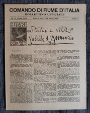 Fiume annunzio arditi usato  Treviso