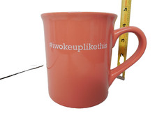 Caneca de café/chá Love Your Mug "#iwokeuplikethis" 16 oz comprar usado  Enviando para Brazil
