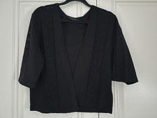 Black lightweight cardigan for sale  RAINHAM