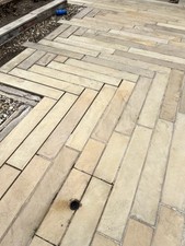 Sandstone paving slabs for sale  GRANTHAM