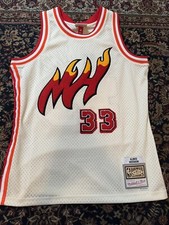 MITCHELL & NESS ALONZO MOURNING MIAMI HEAT XL $150 JERSEY CHAINSTITCH HWC DS, usado comprar usado  Enviando para Brazil