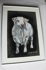 Tableau pastel animalier d'occasion  Briare