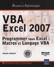 Vba excel 2007 d'occasion  France