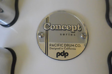 PDP by DW CONCEPT EMBLEMA DE BATERIA DE BORDO para SEU SNARE TOM FLOOR BASS e CONJUNTO! K484 comprar usado  Enviando para Brazil