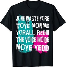 Camiseta Don't Waste Your Time On Me You're Already The Voice Inside comprar usado Camiseta Don't Waste Your Time On Me You're Already The Voice Inside comprar usado  Enviando para Brazil
