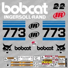 Bobcat 773 Ingersoll Rand Loader Aftermarket Decalque Aufkleber Adesivo Conjunto comprar usado Bobcat 773 Ingersoll Rand Loader Aftermarket Decalque Aufkleber Adesivo Conjunto comprar usado  Enviando para Brazil