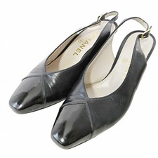 Chanel backstrap mules usato  Spedire a Italy