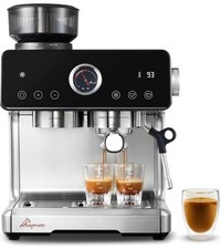 Máquina de café espresso com moedor de distribuição automática e tampão comprar usado  Enviando para Brazil