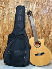Guitarra acústica clássica elétrica Crafter CTS-155C elegante natural Coreia e estojo comprar usado  Enviando para Brazil