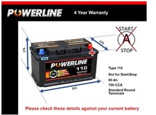 Battery fits vauxhall for sale  UK