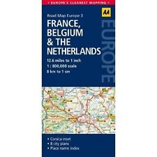 Road map belguim for sale  AMMANFORD