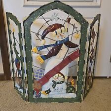 Christmas fireplace screen for sale  Omaha
