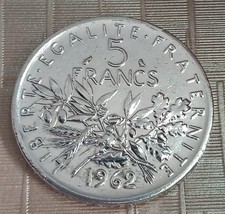 Argent francs semeuse d'occasion  Cabourg