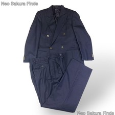 Conjunto Giorgio Armani azul marinho usado luxo Itália do Japão comprar usado  Enviando para Brazil