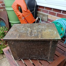 Vintage embossed brass for sale  WEYMOUTH