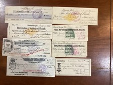 Miscellaneous banks cancelled for sale  Bluffton
