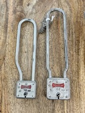 Usado, Lote de dois cadeados vintage Old Master Bike comprar usado  Enviando para Brazil