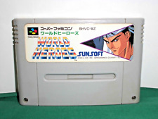 SNES -- WORLD HEROES -- Ação de luta. Super Famicom. Jogo do Japão. 13555 comprar usado  Enviando para Brazil