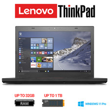 BARATO Lenovo ThinkPad QUAD Core i5 32GB RAM 1TB SSD Windows 11 Pro Laptop Webcam comprar usado  Enviando para Brazil