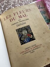 Charles beaudelaire. fleurs d'occasion  Lorient