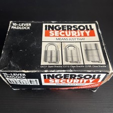 Ingersoll padlock lever for sale  LONDON