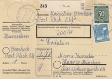 Paketkarte 1948 plech gebraucht kaufen  Köngen
