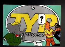 Carte pastiche tintin d'occasion  Neaufles-Saint-Martin