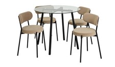 Fyra black dining for sale  SHIPLEY