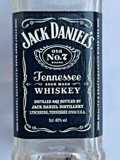 Usado, Botella de whisky 50 ml Jack Daniels Tennessee vidrio minibar hogar decorativo vacío segunda mano  Embacar hacia Argentina