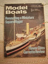 Revista Model Boats agosto 1978 Desenhos usados em bom estado de 2 cruzeiros italianos comprar usado  Enviando para Brazil