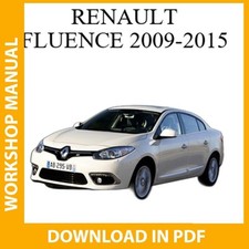 Renault Fluence 2009 2010 2011 2012 2015 oficina manual de serviço de reparo download comprar usado  Enviando para Brazil