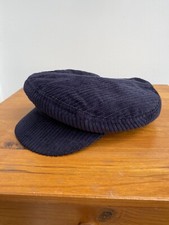 Corduroy navy cap for sale  NOTTINGHAM