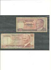 Billet turquie 100lirasi d'occasion  Digne-les-Bains