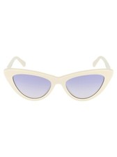 Óculos de sol SWAROVSKI SK 232 21A osso branco olho de gato armação de plástico 52-17-140 SK232 comprar usado  Enviando para Brazil