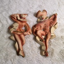 Vintage chalkware wall for sale  Loogootee