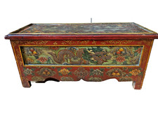 Vintage tibetan painted for sale  Redwood City