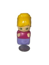 Peça de reposição de boneca Mega Bloks menina de cabelos loiros olhos azuis comprar usado  Enviando para Brazil