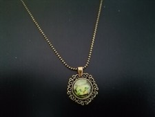 Collier fantaisie acier d'occasion  Carpentras
