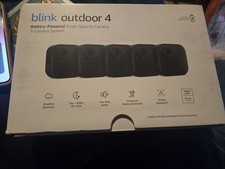 Novo Blink Outdoor 4ª Geração Pacote com 5 Kits de Câmera Sem Fio HD Sistema de Segurança Doméstica comprar usado  Enviando para Brazil