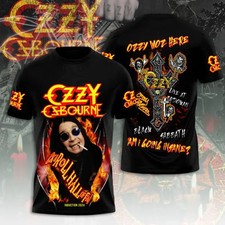 Classic Heavy Metal Rock Black Sabbath's Ozzy Osbourne T-Shirts -Various Designs comprar usado  Enviando para Brazil