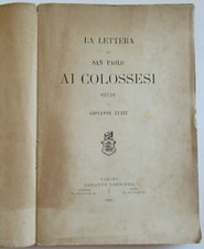 Lettera san paolo usato  Torino