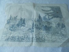 Vintage garden scene for sale  PLYMOUTH