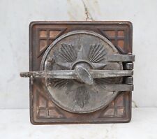 Porta de fogão de ferro fundido vintage, porta de forno a lenha, porta de lareira, forno com obturador comprar usado  Enviando para Brazil