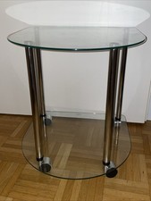 Glastisch rollen tempered gebraucht kaufen  Bad Ems