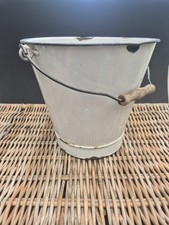 Vintage white enamel for sale  STOKE-ON-TRENT