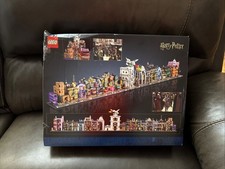 Lego Harry Potter: Beco Diagonal lojas bruxas (76444) caixa externa tem danos. comprar usado  Enviando para Brazil