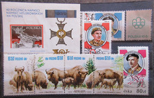 Pologne timbres gomme d'occasion  Vouillé