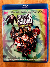 Suicide Squad (Blu-ray 2016 Ext. Cut VG) Will Smith, Jared Leto, Margot Robbie comprar usado  Enviando para Brazil