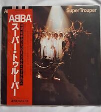 ABBA Super Trouper Japanese LP with OBI + INSERTS comprar usado  Enviando para Brazil