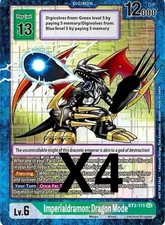 Imperialdramon dragon mode for sale  Essex